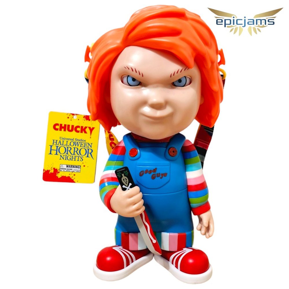Universal Studios Halloween Horror Nights Chucky Popcorn Bucket   Official